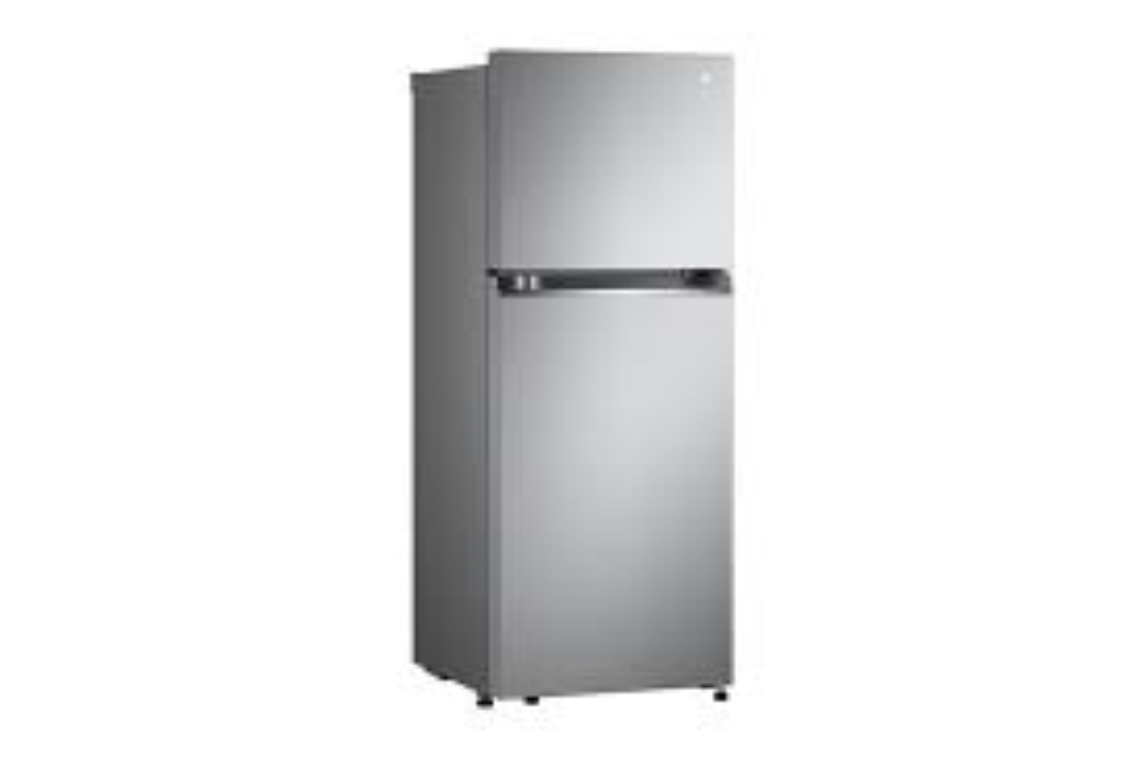 LG GN-B212PFNF-217L/7.67 ft³ Double Door Fridge - Shiny Silver